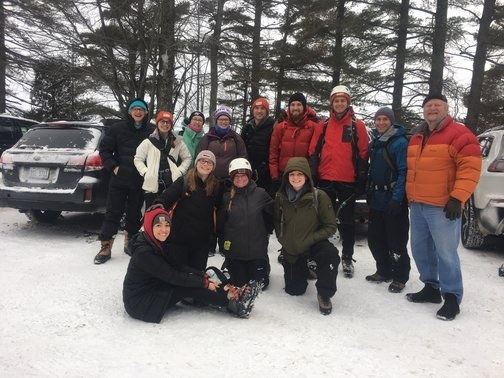 GVSU students experience Michigan Ice Fest